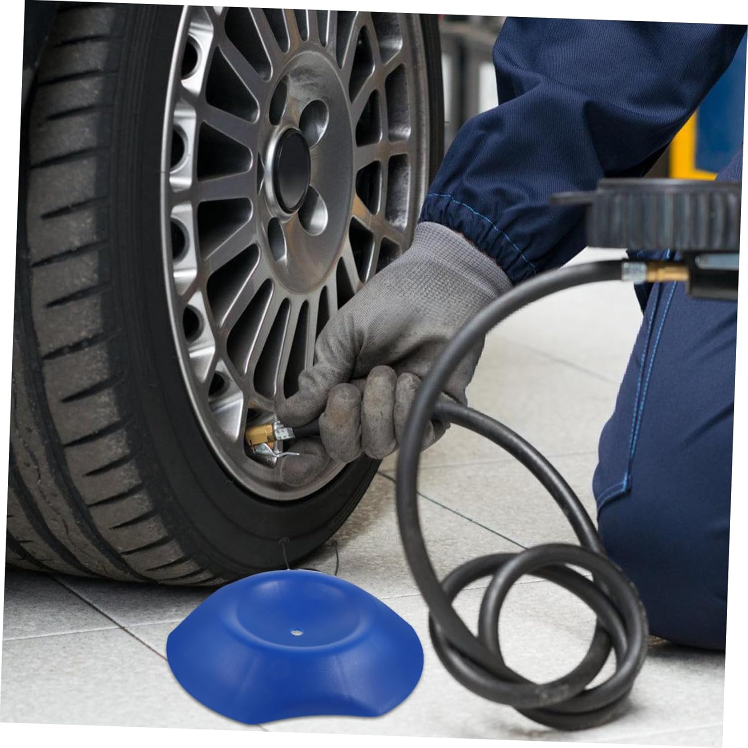 Car Wheel Chock Heavy Duty Rv Stabilizer Block for Trailers Secure Wheel Chock for Safe Parking for Outdoor Use