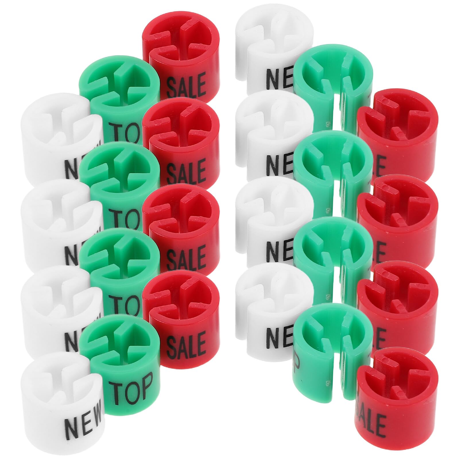 Marqueurs vêtements jojofuny avec étiquettes de codage couleur pour cintres et tri efficace
