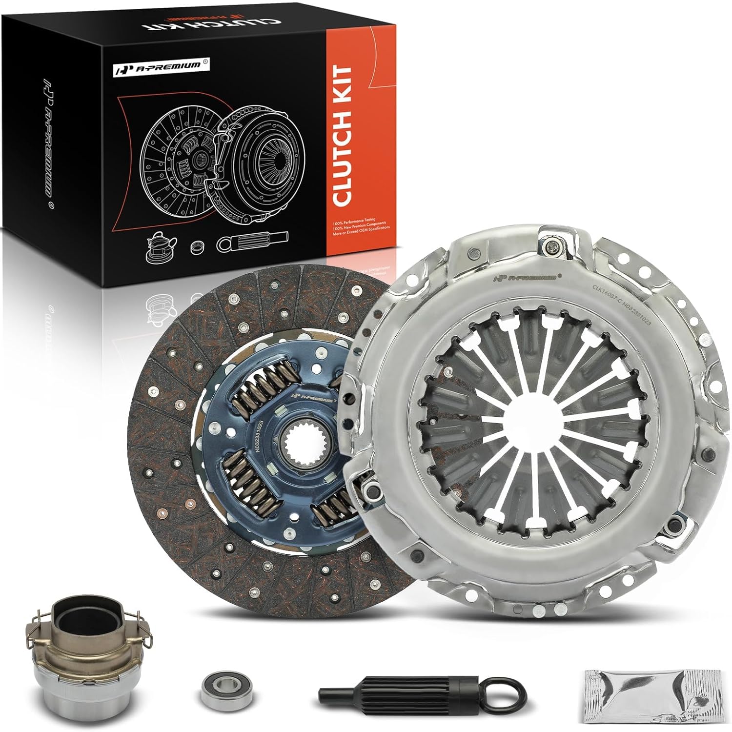 A-Premium Transmission Clutch Kit Set Compatible with Toyota Tacoma 1995-2004, Tundra 2000-2004, 4Runner 1996-2002, T100 1995-1998, 3.4L