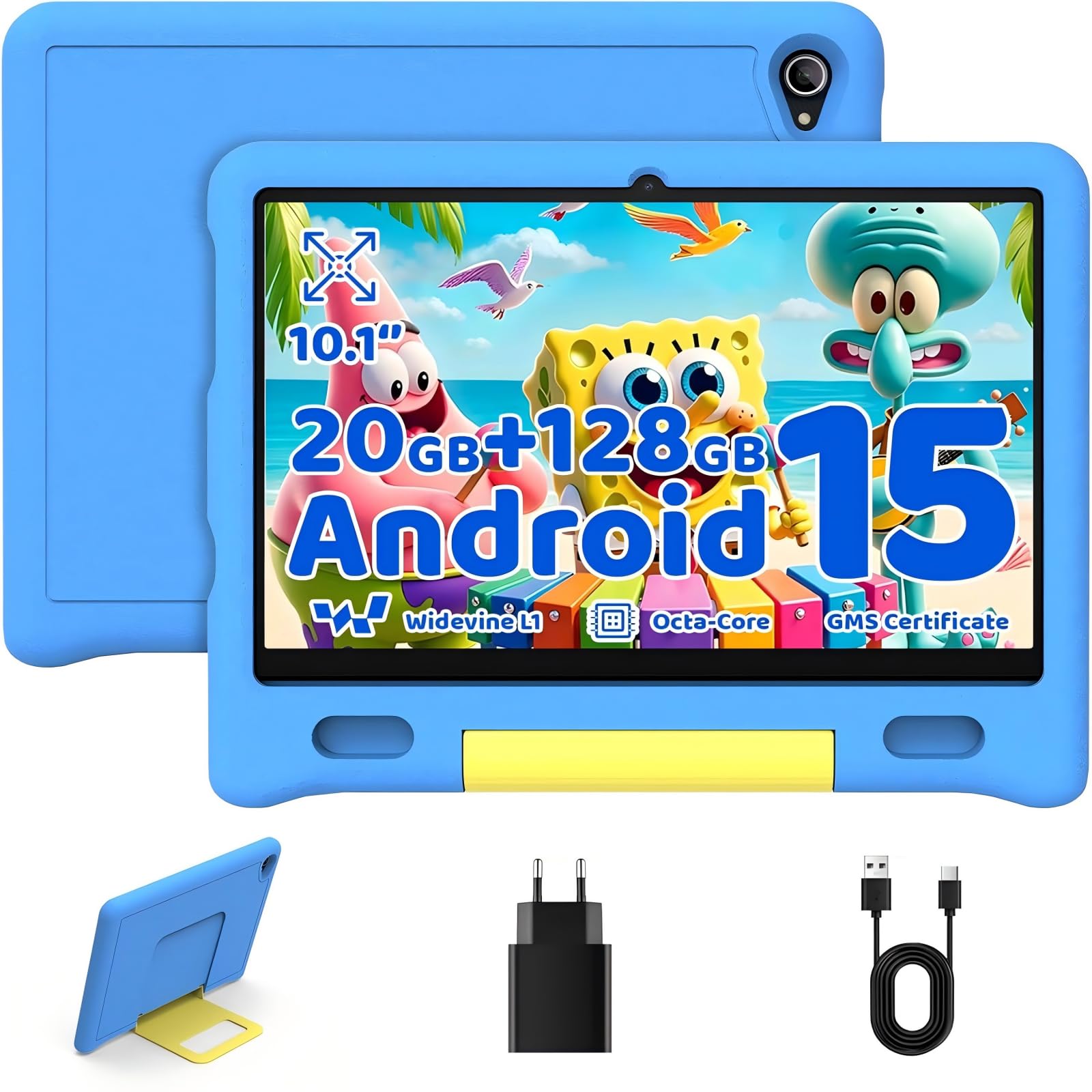 Amazon.com : Gleeso Kids Tablet, Android 15 Tablet for Kids 10