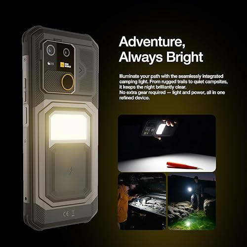 Miniatura 6 de AGM Teléfono inteligente Android resistente G3, 5G desbloqueado, pantalla de fluidos de 6.72 pulgadas FHD+120Hz, MTK 7300, cámara AI de 64 MP, carga