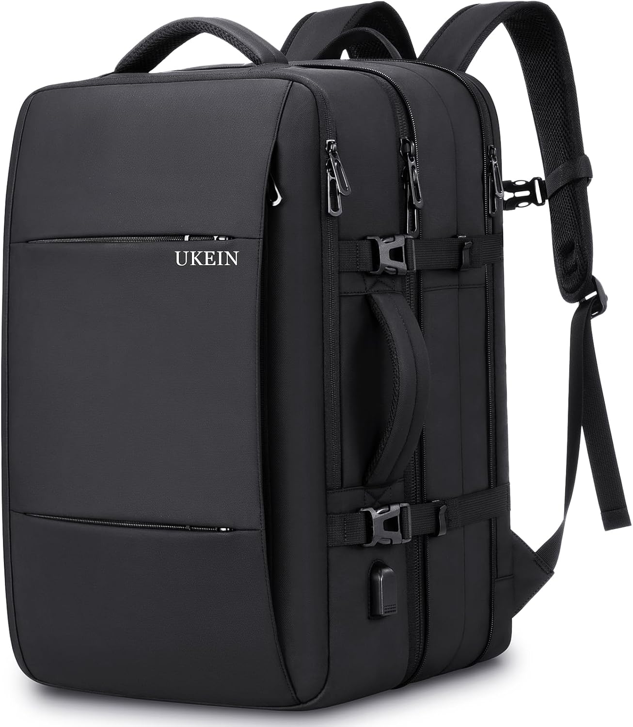 UKEIN 40L Carry on Backpack for Men, 17.3 inch Laptop Backpack for Men Women