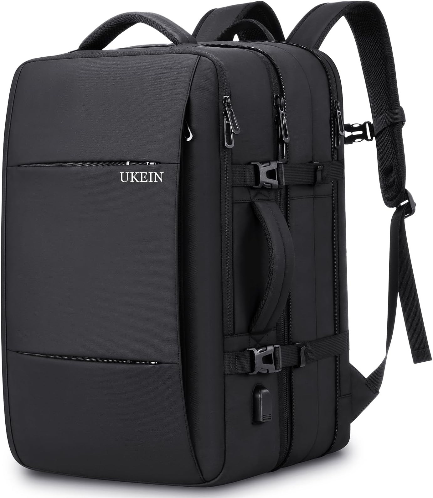 UKEIN 40L Carry on Backpack for Men, 17.3 inch Laptop Backpack for Men Women