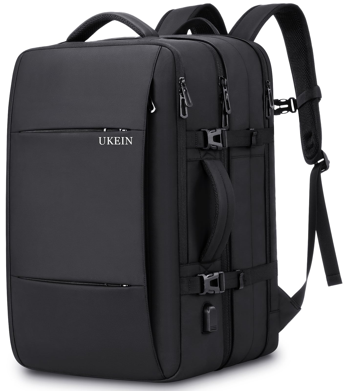 UKEIN 40L Carry on Backpack for Men, 17.3 inch Laptop Backpack for Men Women