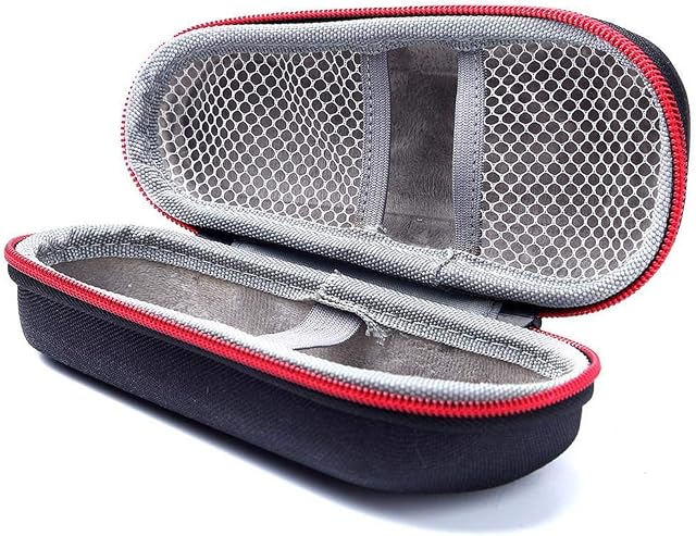 Easy-topbuy Shaver Storage Bag EVA Carrying Case Protective Bag For Braun Series 3 Series 5 Series 7 17.5x7x7cm