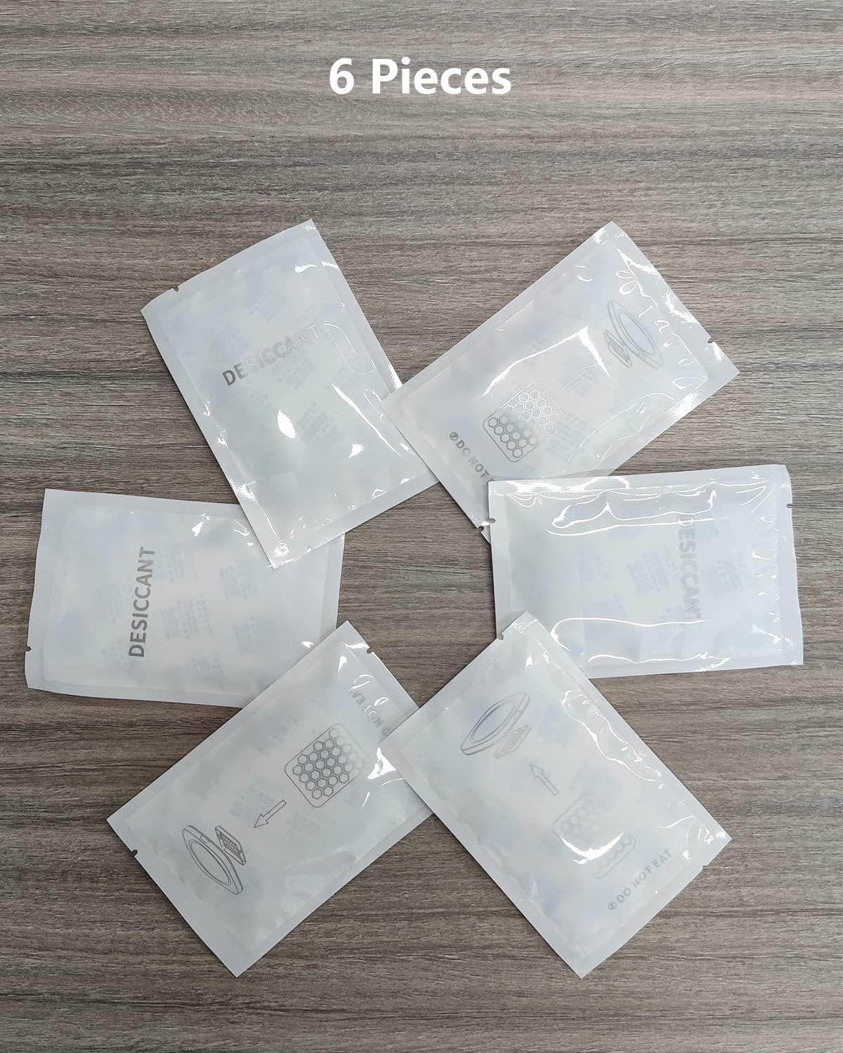IMIPAW Lot de 6 déshydratants pour animaux de compagnie - Déshydratant de rechange pour la plupart des distributeurs automatiques de nourriture pour chats - Garde la nourriture pour chat et chien au