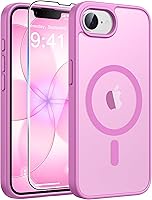 Vista 172 de FNTCASE - Funda para iPhone 15, iPhone 14 y iPhone 13, magnética, translúcida, fina y antigolpes, protección de grado militar, resistente a caídas