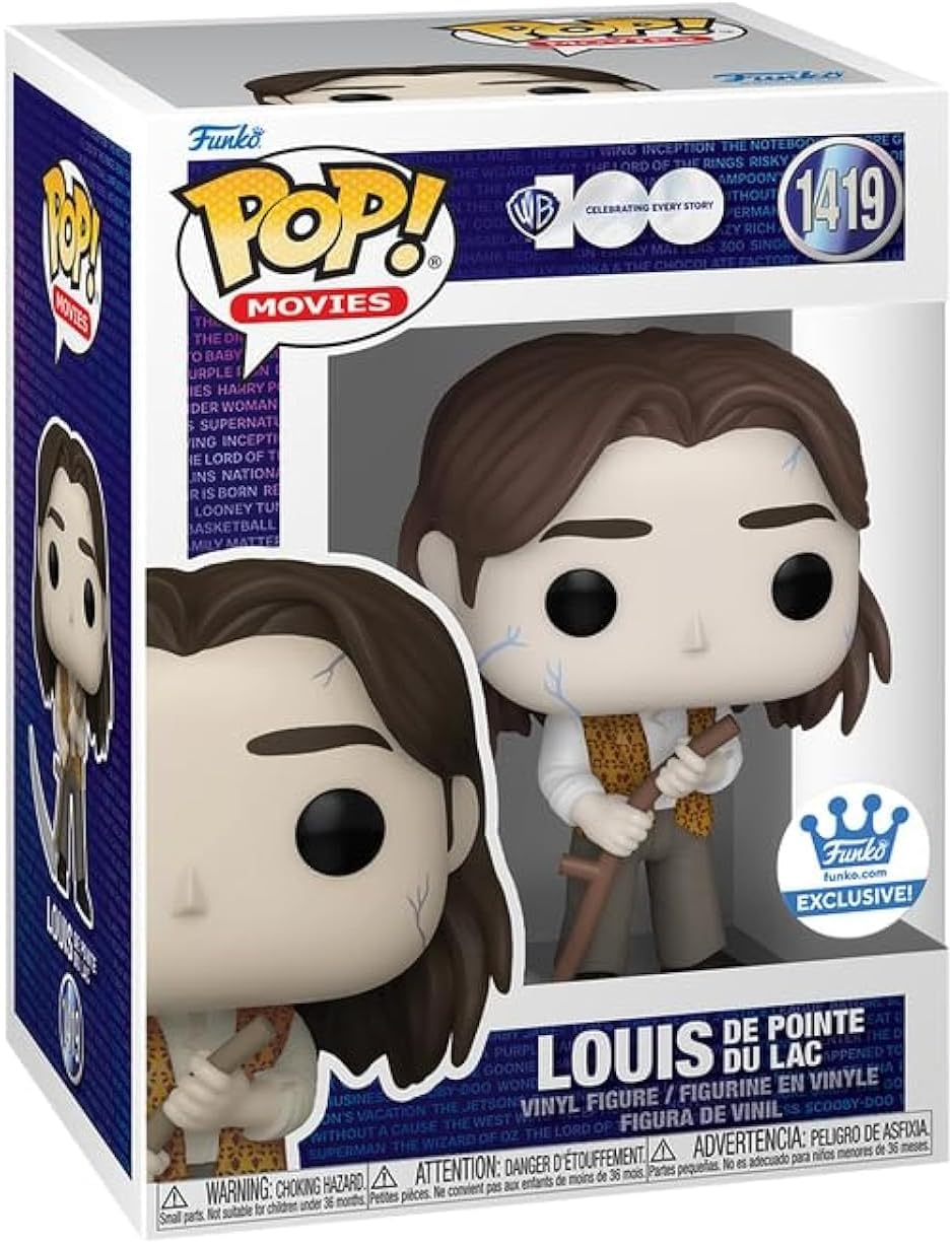 Funko Pop! Movies: WB100 Interview with a Vampire - Louis De Pointe Du Lac with Scythe Shop Exclusive