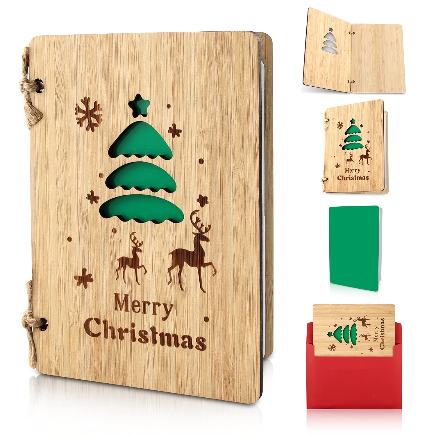 Wooden christmas cards Clearance
