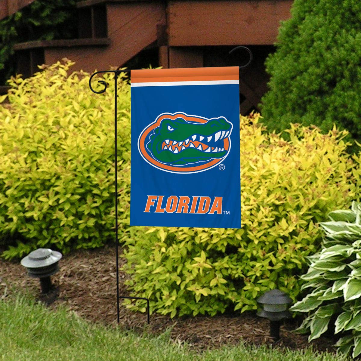 NCAA University Of Florida Gators Garden Flag - 12.5 X 18 Inch 2-Sided Polyester Flag For Outdoor Decor