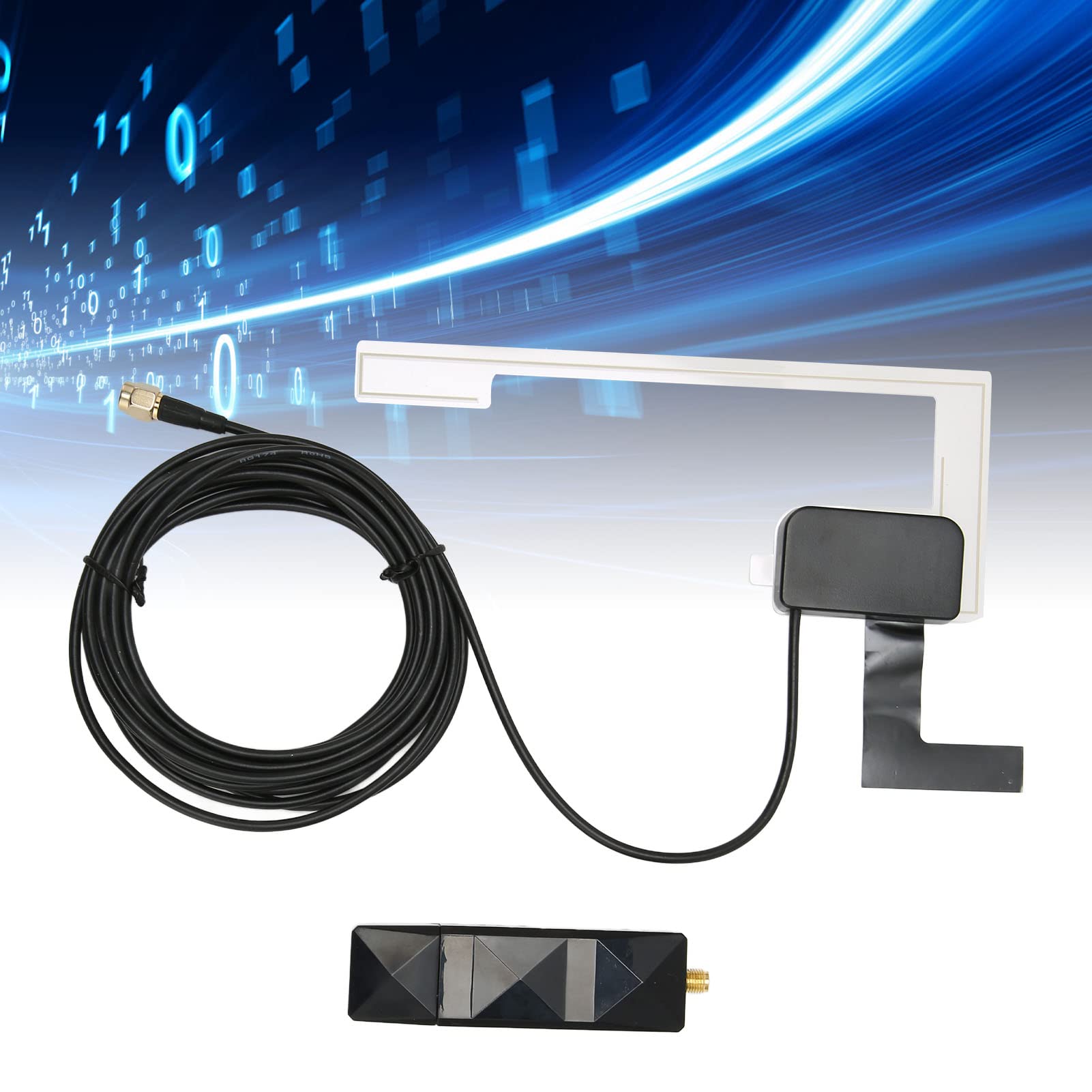 Récepteur d'antenne portable de voiture Dab Dab Box Récepteur SMA Interface Digital Sound Broadcast Récepteur pour