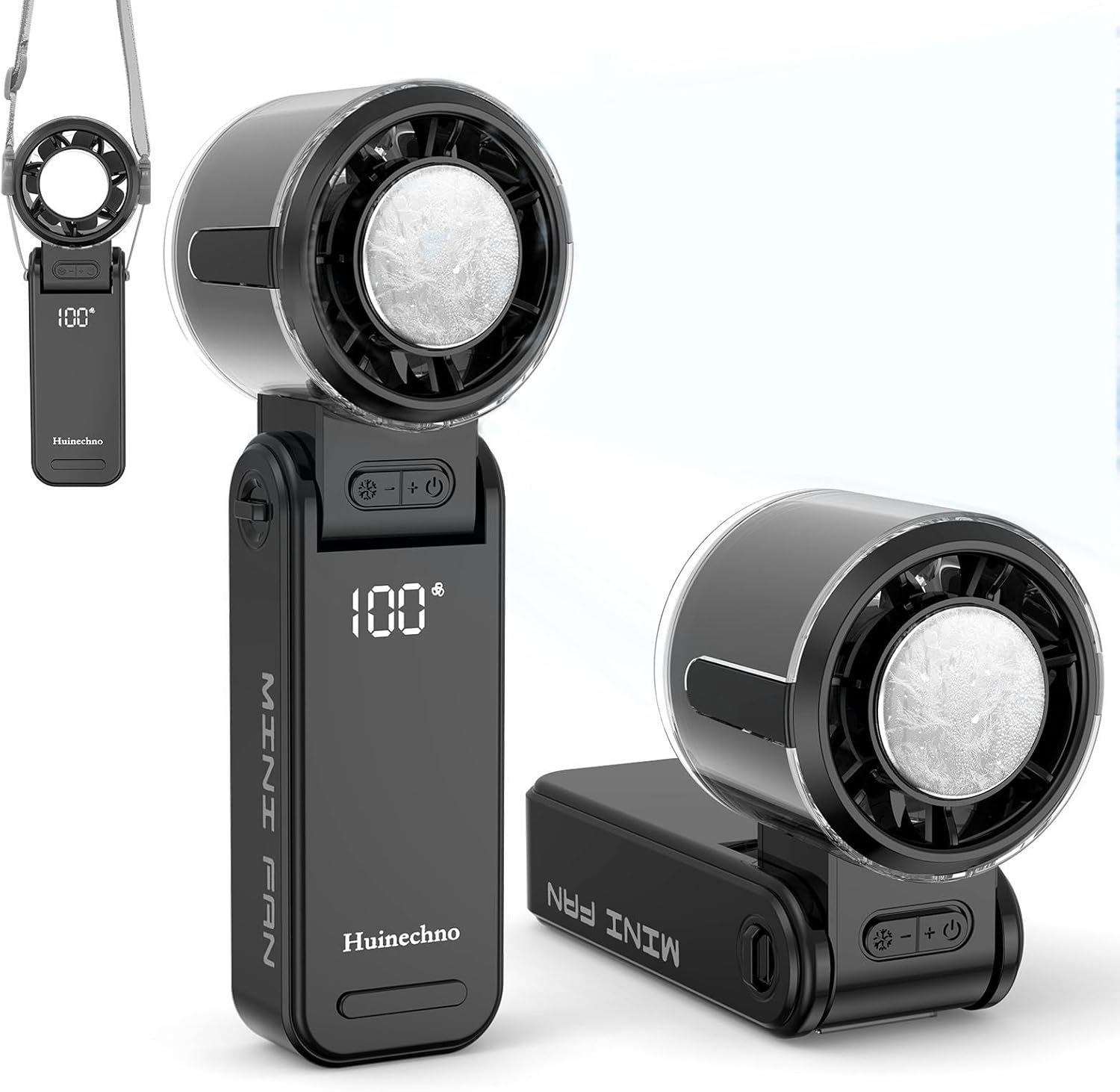 Handheld Fan with Ice Cooler