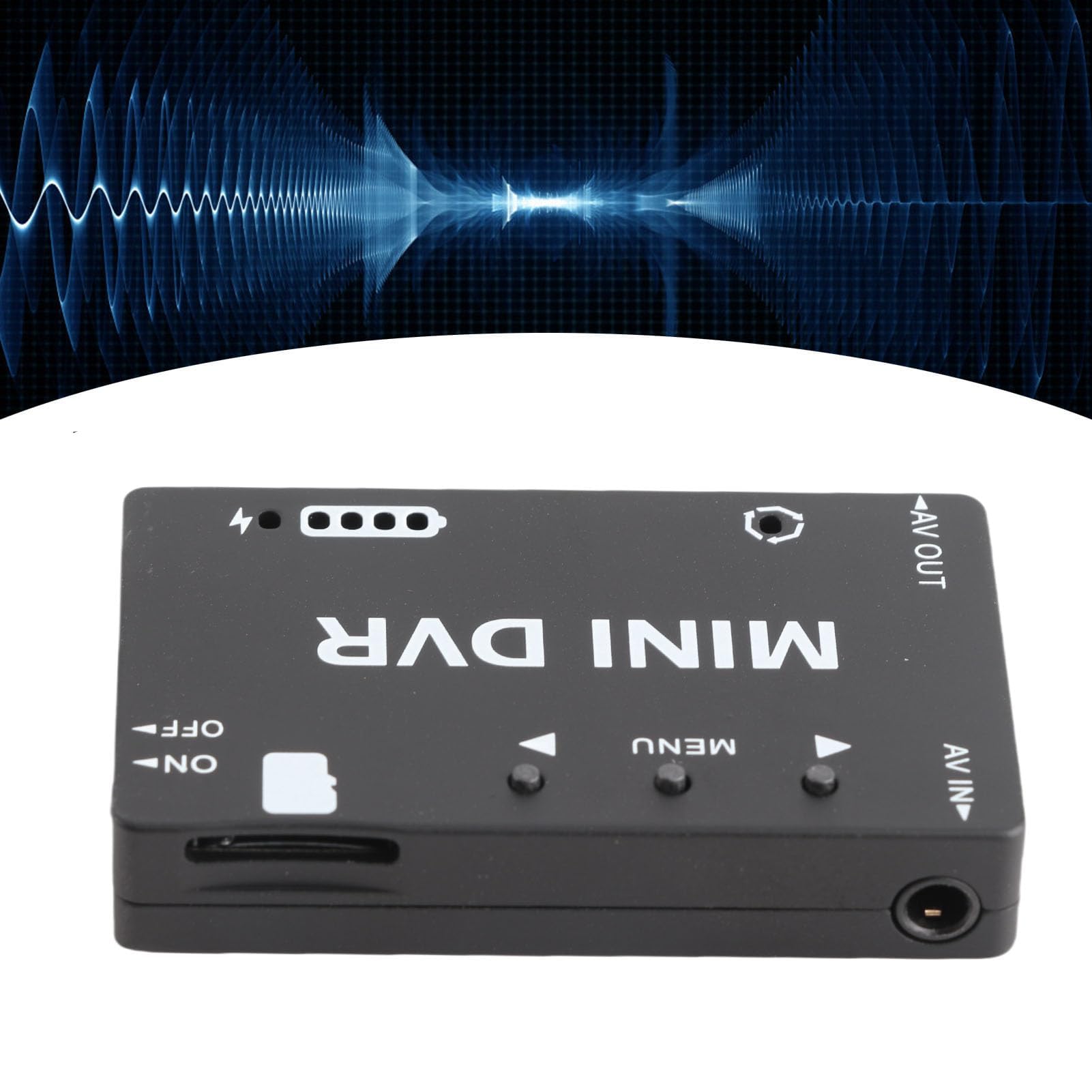 Keenso Mini-FPV-DVR-Modul, NTSC PAL Umschaltbar, Eingebauter Akku, Video-Audio-FPV-Recorder für RC-Modelle
