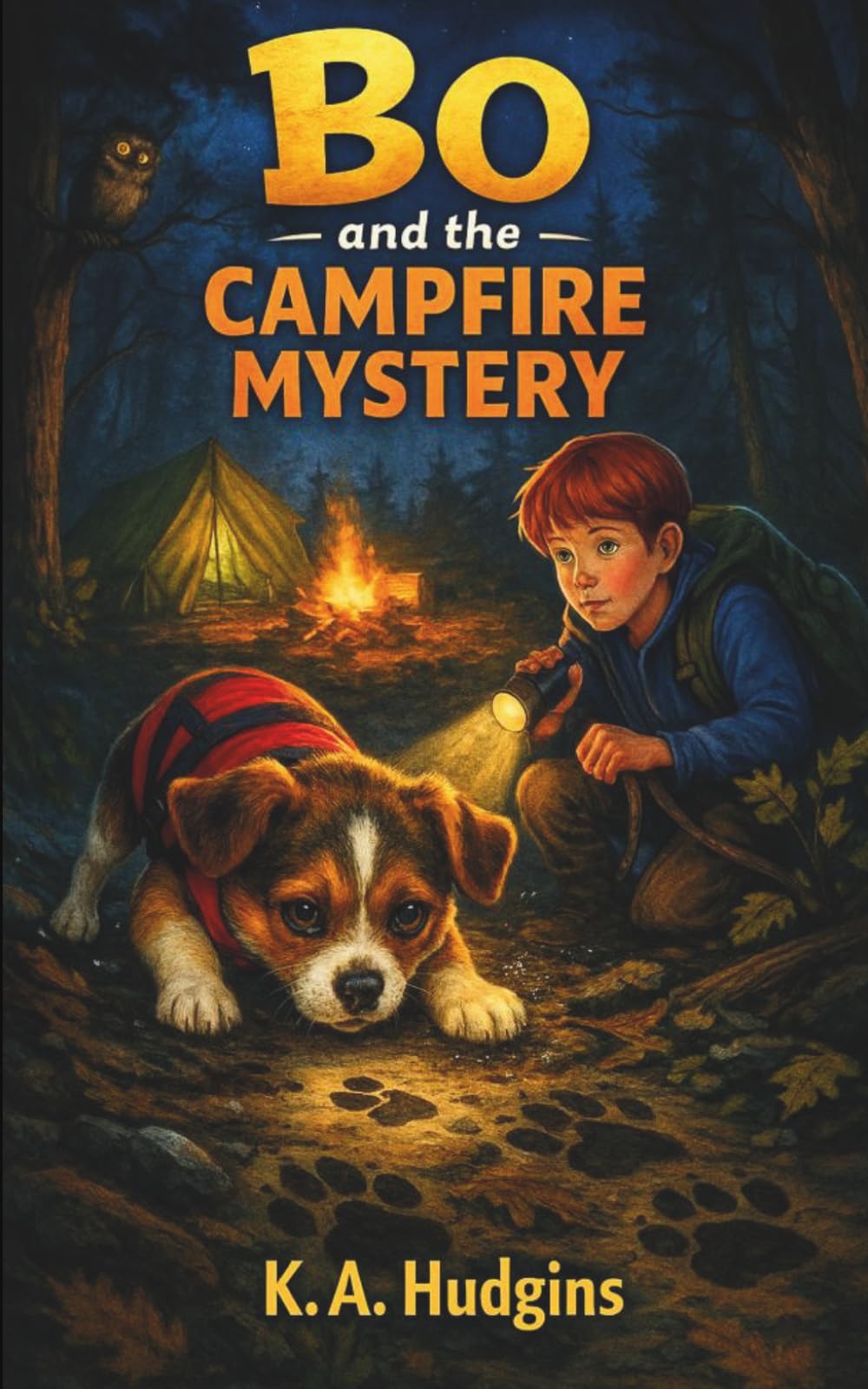 Bo and the Campfire Mystery: The Adventures of DJ & Bo - Book 3