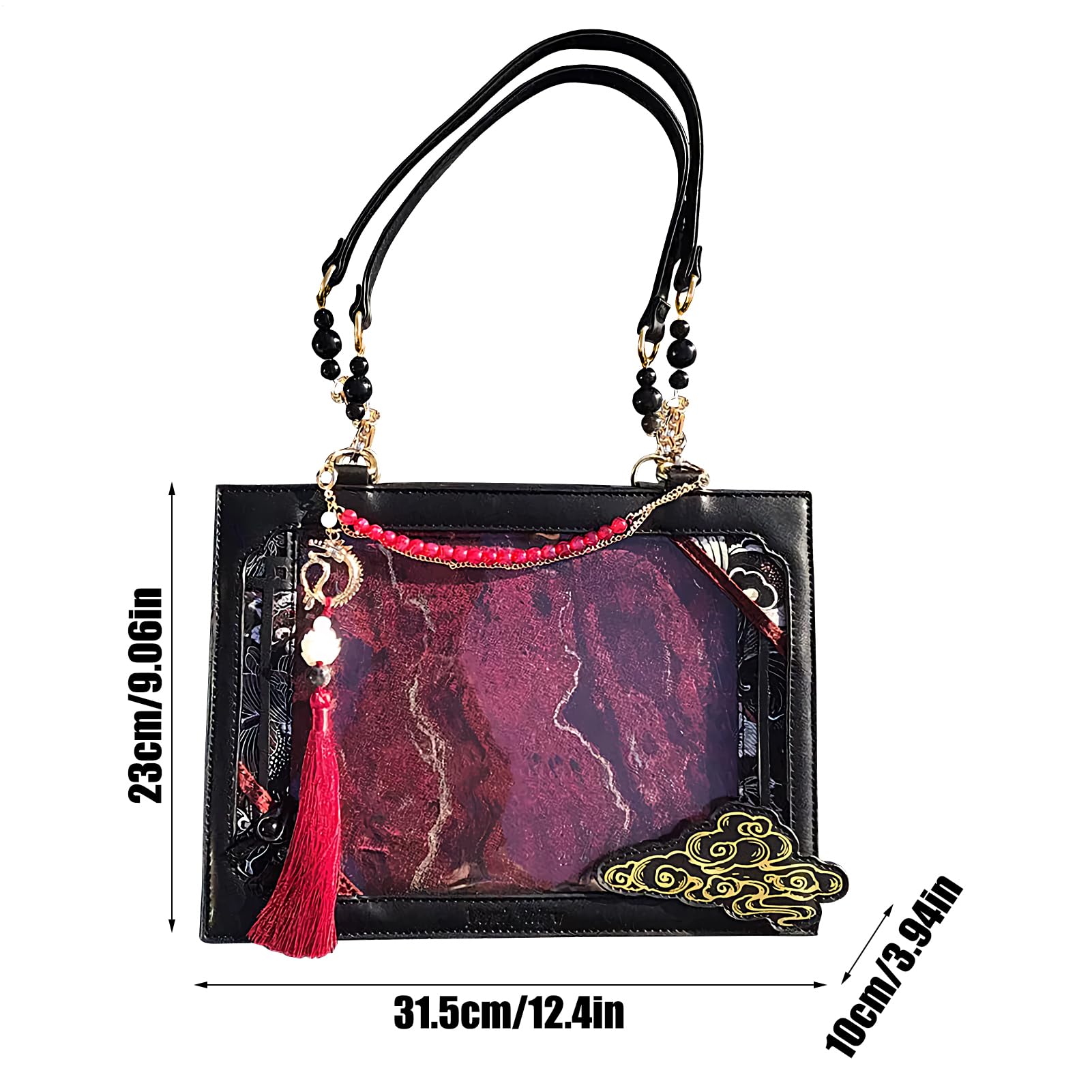 Bolso Tote Para Mujer Tote De Hombro Con Estética Vintage Y Streetwear