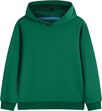 Boys Girls Cotton Midweight Kids Long Sleeve Hoodie Sweatshirt for Toddlers