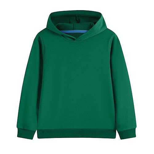 Phedrew Cotton Kids Hoodie Sweatshirt Midweight Long Sleeve Pullover Boys