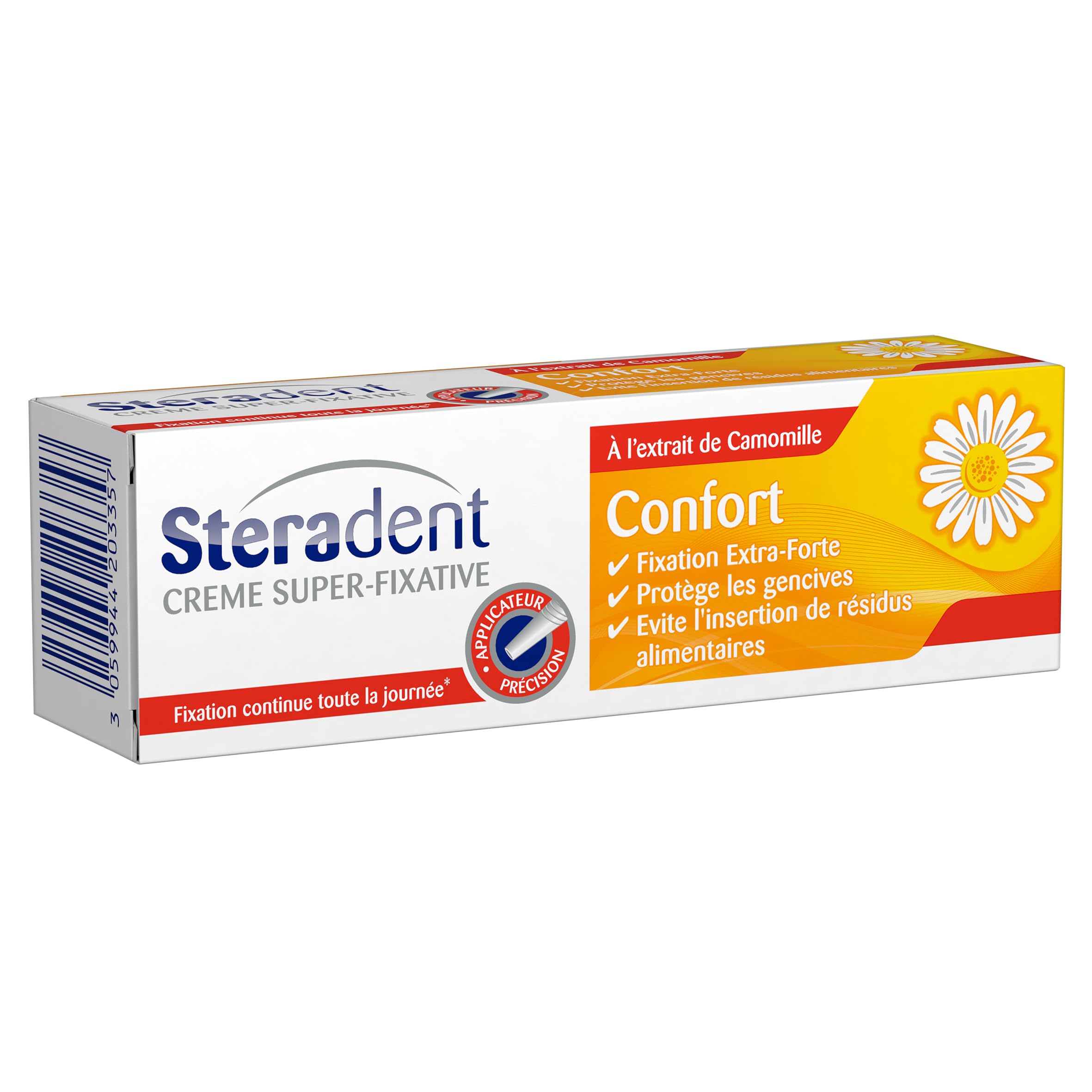 STERADENT Fixative Creme Komfort mit Kamille, Tube mit 40 g – Ansicht 2
