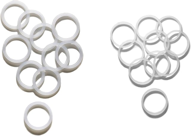 Northern DIY Nylon Washers for Door Handles - 2 Sizes (Pack of 20)