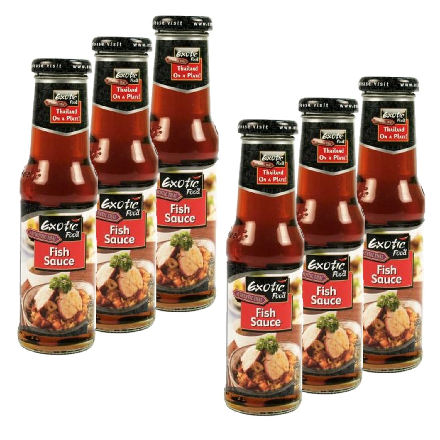 Lot 6x Sauce nuoc mâm - Flacon 250ml