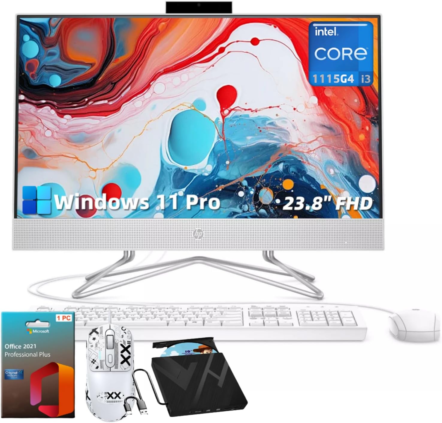 Hp All In One R7 Amazon.com: HP All-in-One Desktop PC Computer - 23.8