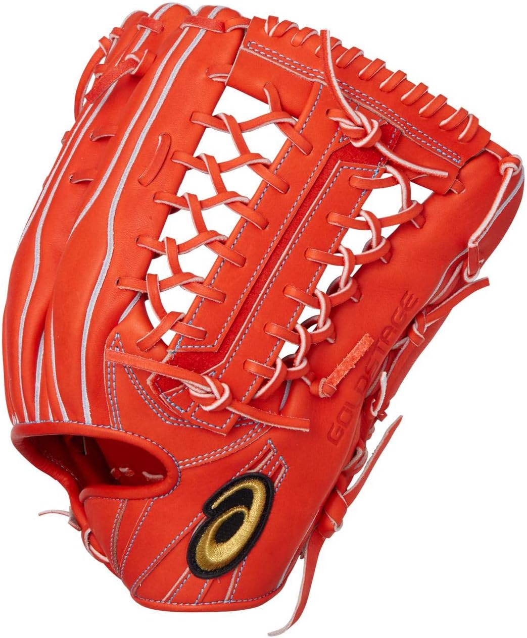 Asics GOLDSTAGE 3121A680 Baseball Gold Stage LH (Right Throw) RH (for Left Throwing) Hard Glove for Outfielders, Size 14