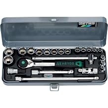 Heyco 41001083 41-0010" M Socket Set, Silver