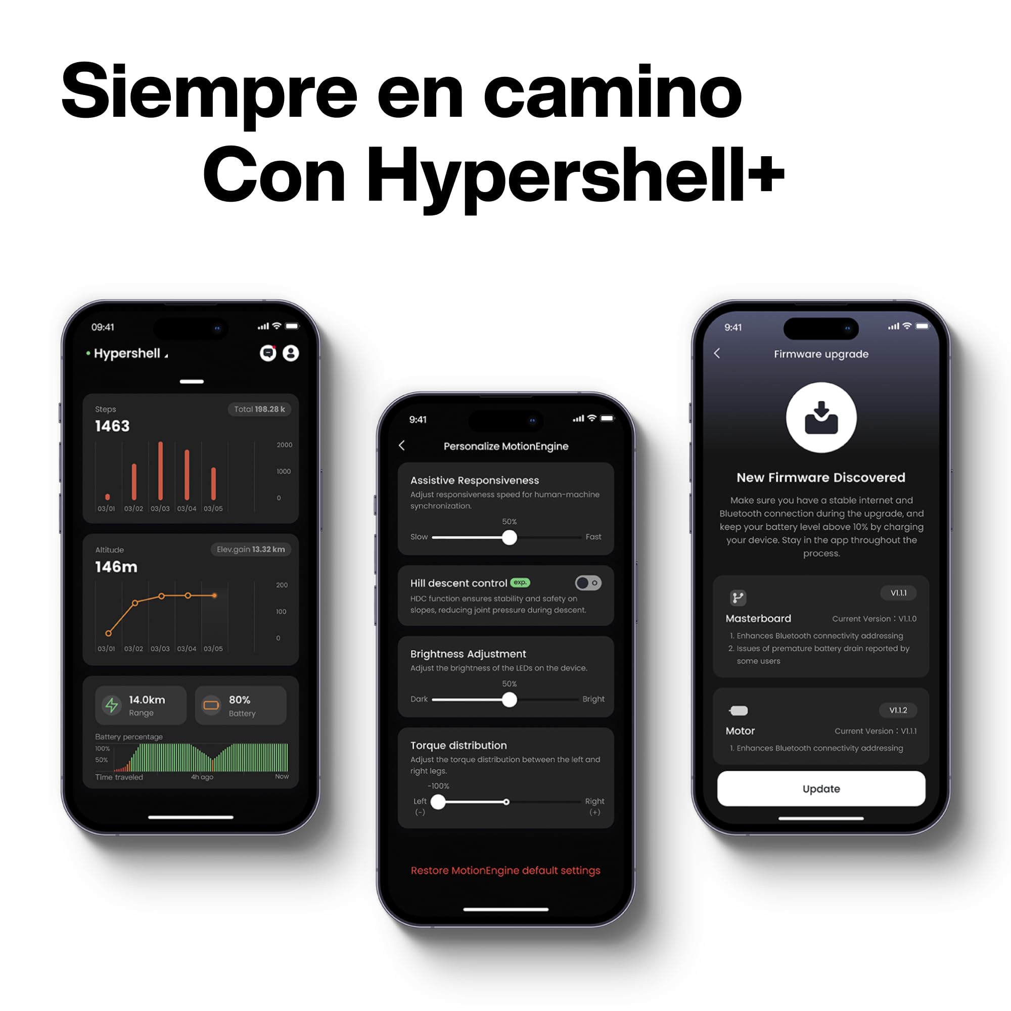 Hypershell X Carbon Exosquelette Connecté IA, Fibre de Carbone Ultra-Légère, Assistance Max 800W, Moteur IA Motion Engine Complet, Mobilité Avancée