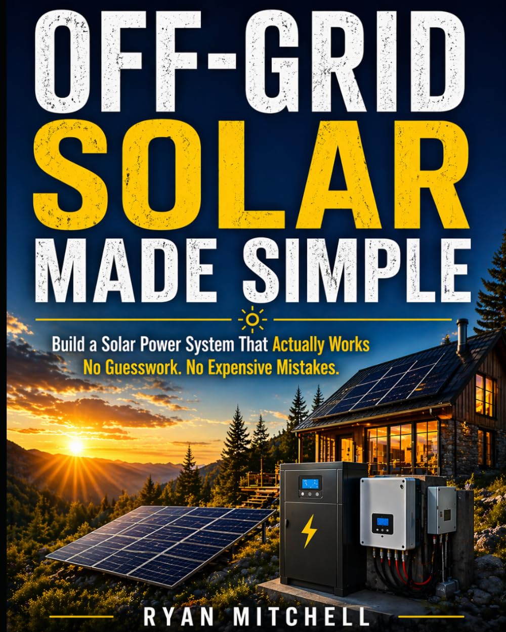 OFF-GRID SOLAR MADE SIMPLE: How to Design, Size, and Build a Reliable Solar Power System for Your Home — Even in Winter
