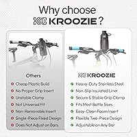 Vista 7 de Kroozie 2.0 Portavasos para bicicleta - El portavasos de bicicleta definitivo para cruceros de playa, bicicletas eléctricas, patinetas, cochecitos