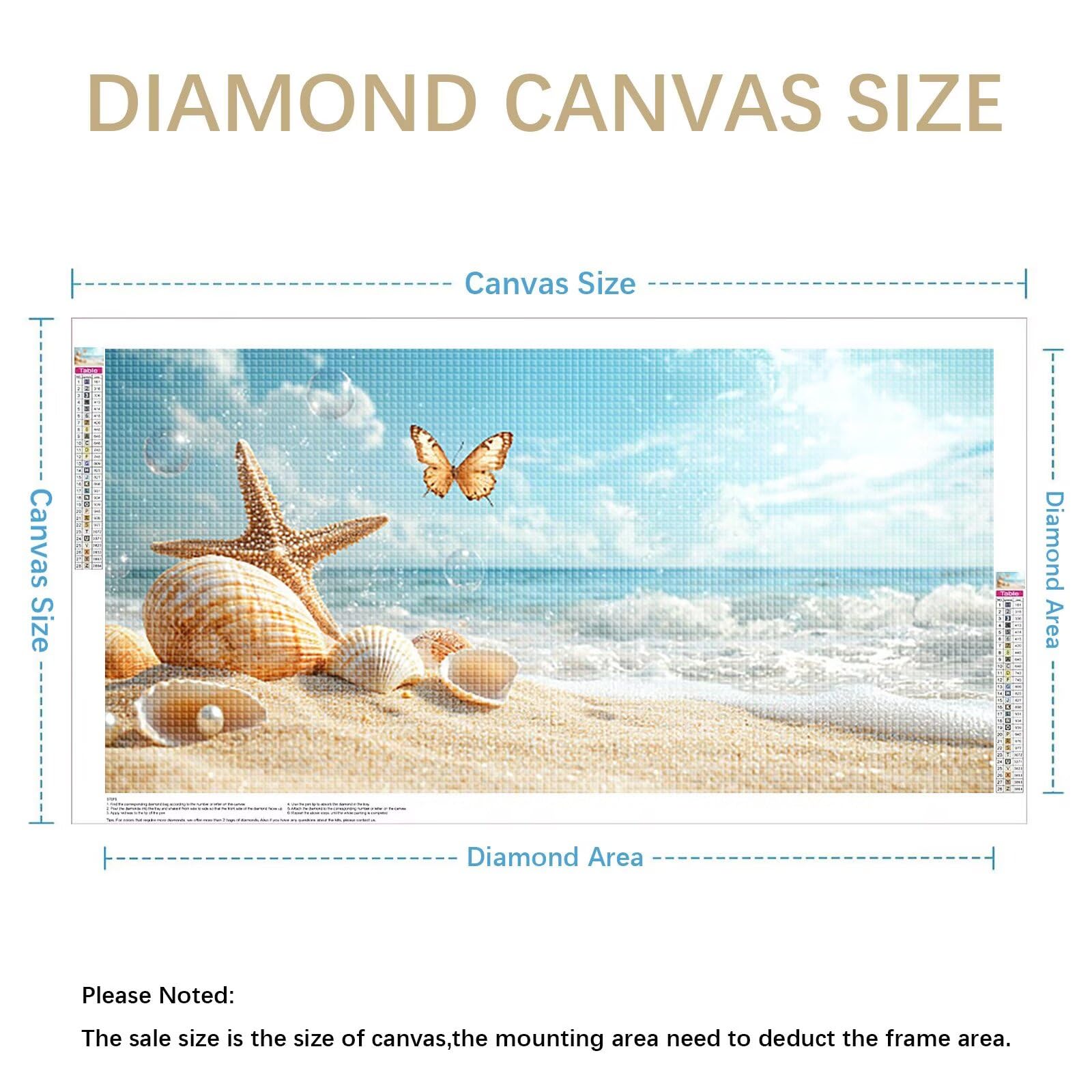 Diamond Painting Adultos Mariposa Pintura Diamante, Caparazón Diamond Painting 5D Completo, DIY Cuadrado Cristal Bordado Punto de Cruz Cuadros de Diamantes Kit para Decoracion Hogar 160x80cm 0J-896