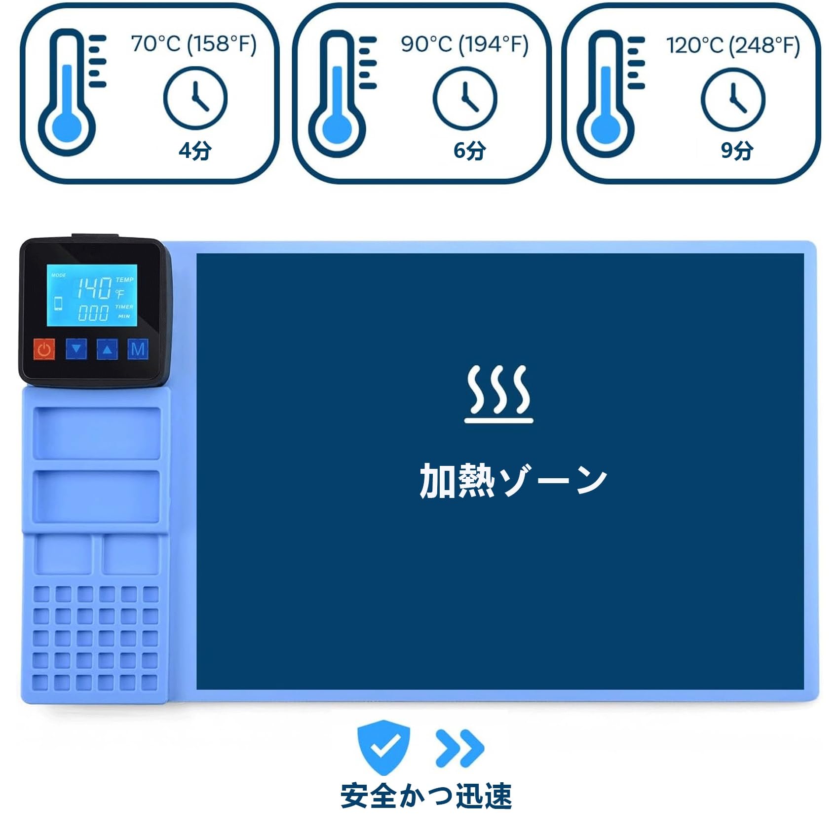 Amazon.co.jp: 加熱パッド iPad iPhone スマートフォン対応 LCD