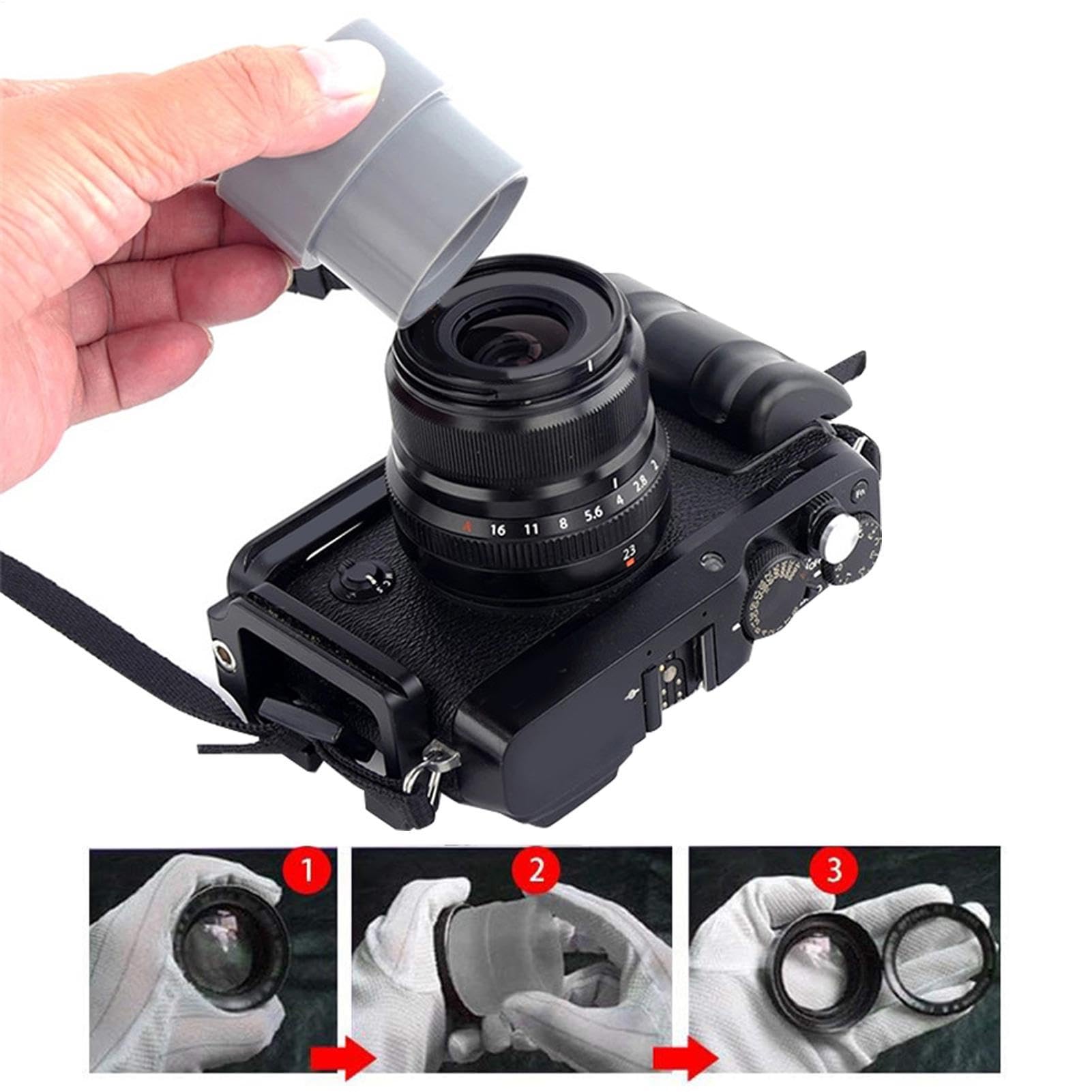 Objektiv-Ring 9-teiliges Universal-Entferner-Set | Ersatzteile für Kameras für Studio, Haus, Fotografie, Unterricht