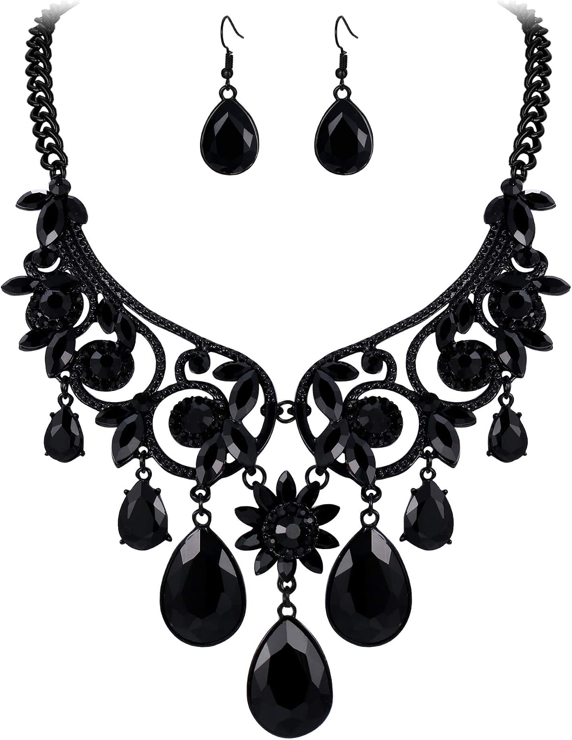 BriLove Women's Tribal Ethnic Jewelry Set for Halloween Costume Prom