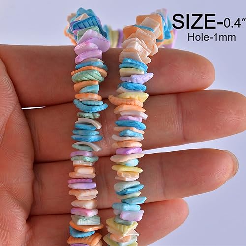 Miniatura 4 de 100 cuentas de piedra natural para hacer joyas de 0.5 pulgadas, cuentas de cristal sueltas redondas irregulares perforadas para pulseras, collares,