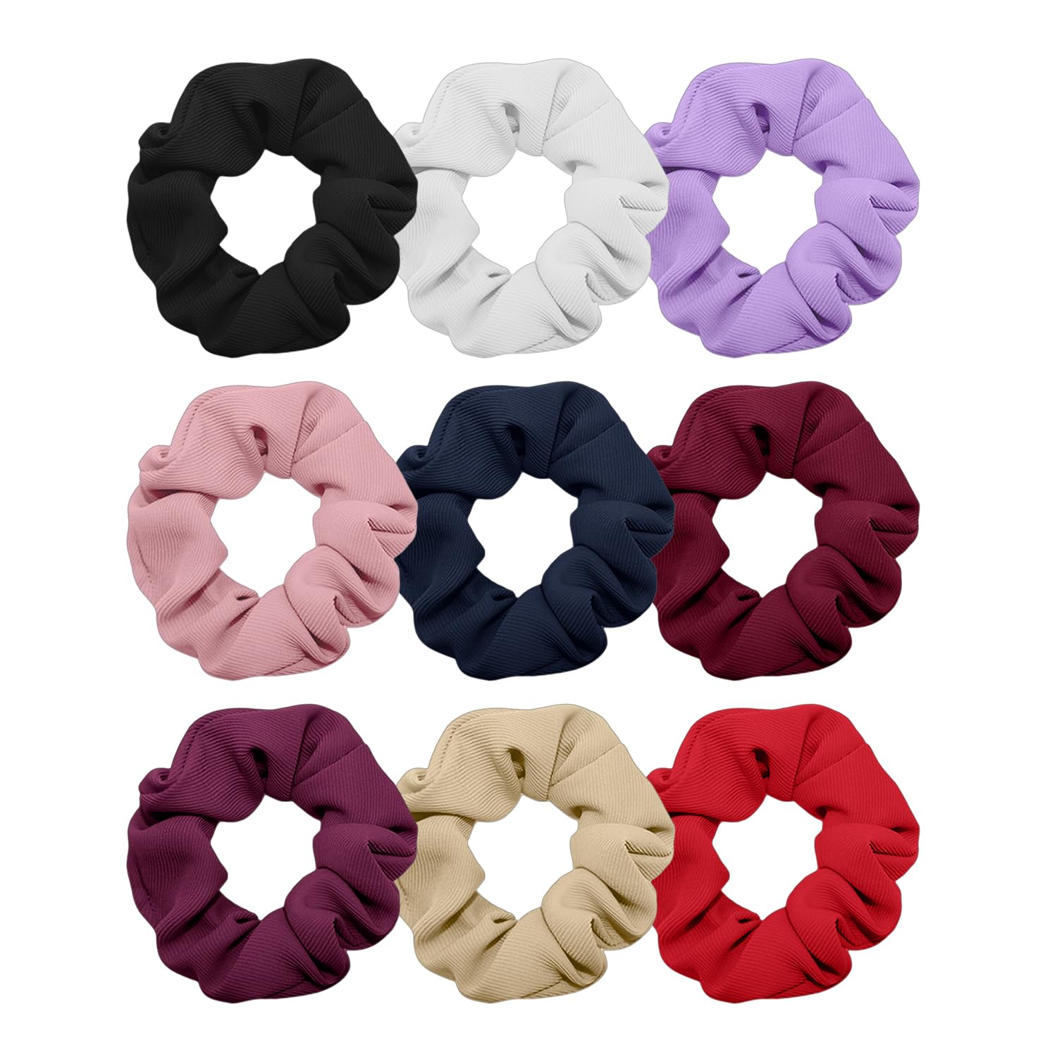 Womens Elastic and Stretchable Soft cotton Hair and Rubber Band Scrunchies Hair Ties for Girls Multicolour Combo Pack of 9 (Free Size, Multicolors) (B0CYBV57P3) Amazon Price History, Amazon Price Tracker