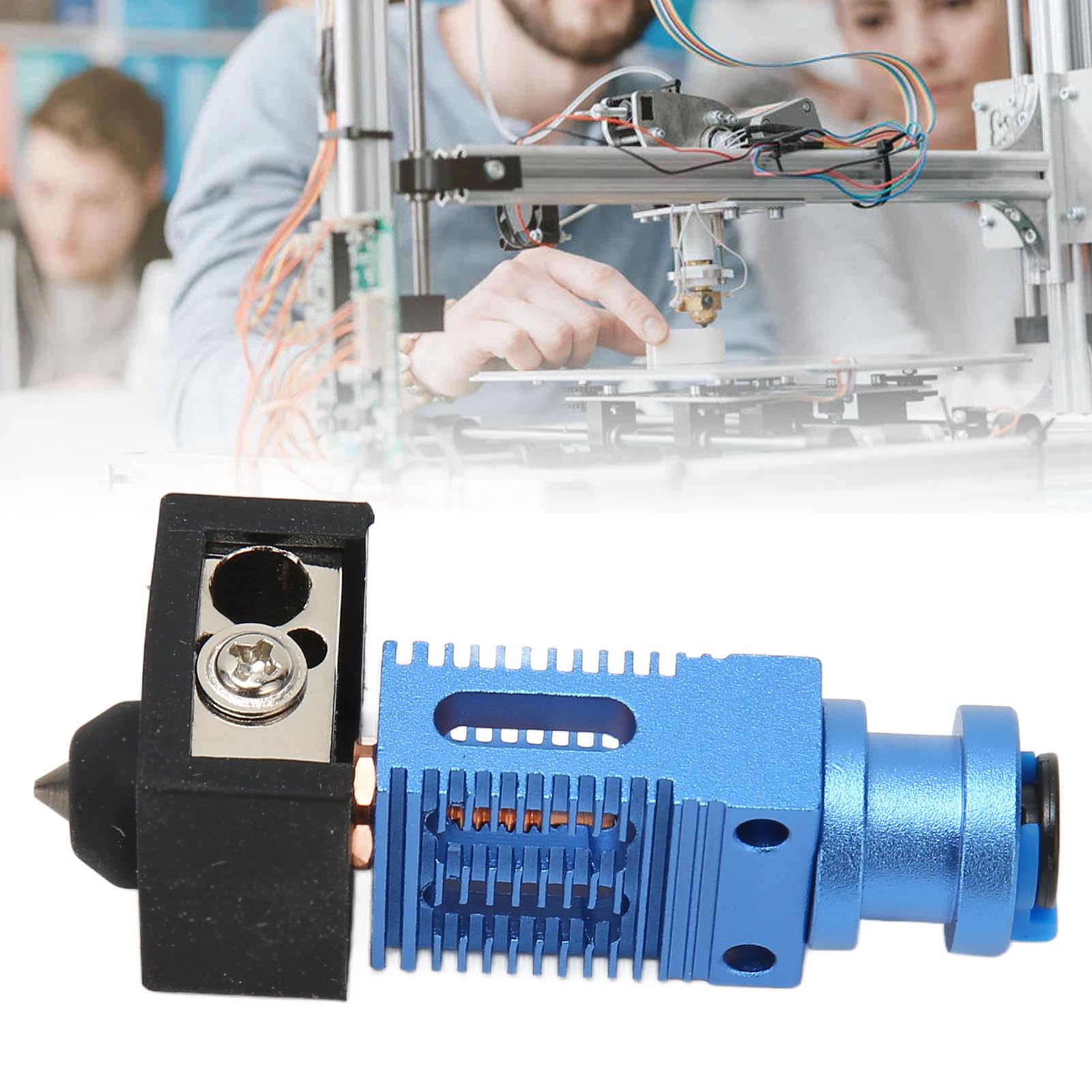 Kit Hotend Stampante 3D per CR 10 CR10s per Ender 3 V2 per Stampante 3D Ender 3, Kit di Aggiornamento Hotend Interamente in Metallo Ad Alta Temperatura Fino a 550 ℃, Ugello