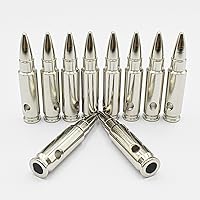 Vista 23 de Rondas de práctica de seguridad de acero, municiones inertes para entrenador de acción, tapa de entrenamiento de disparo seco