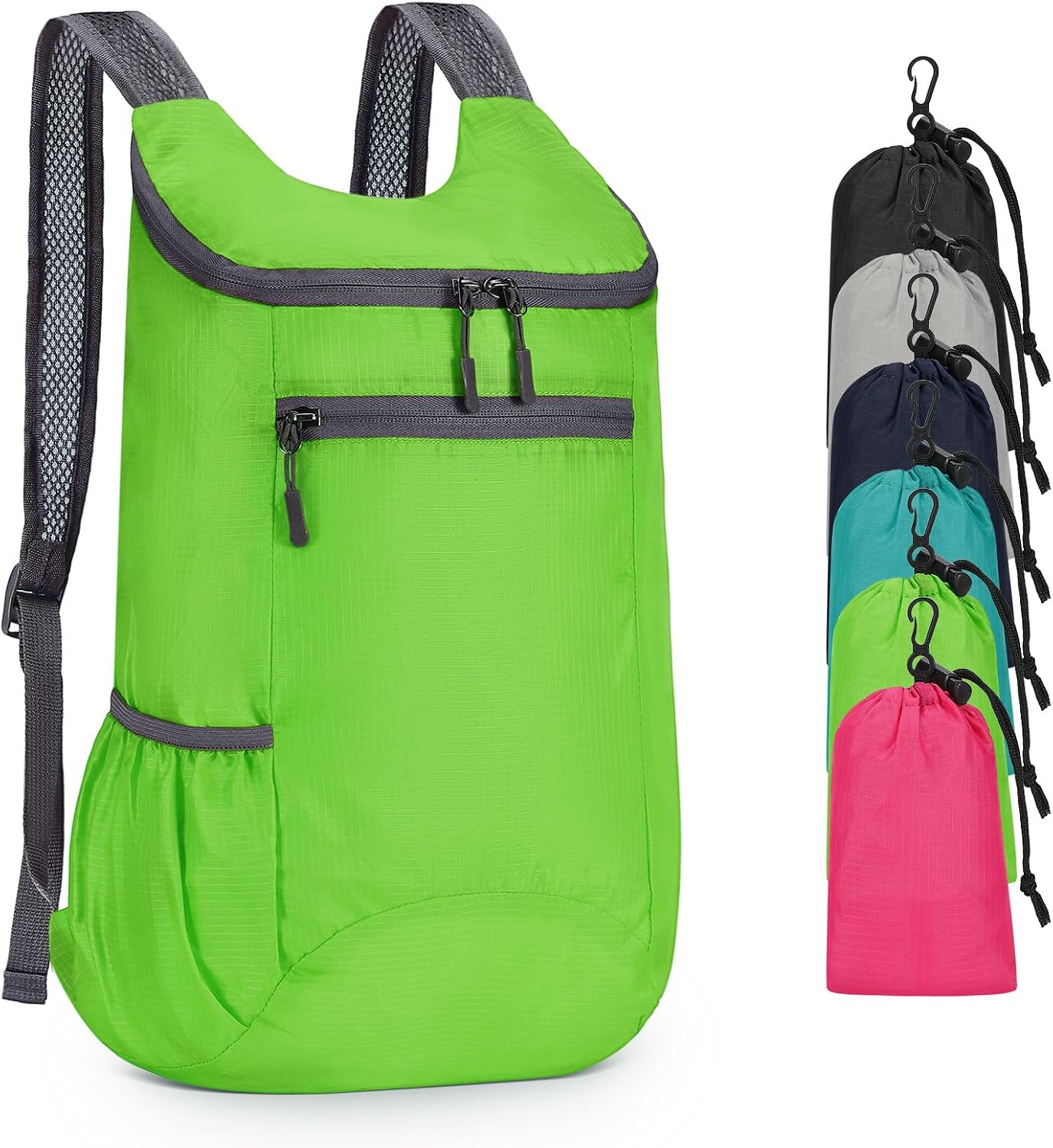 Lightweight Foldable Backpack,Travel Hiking Daypack Packable Bag