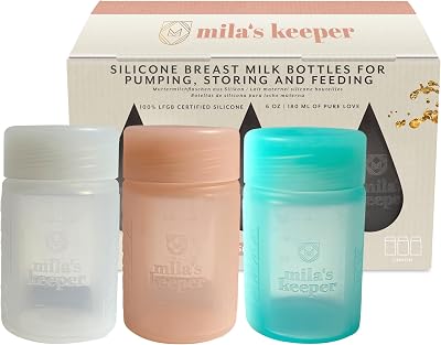 Mila's Keeper Silicone Storage Containers