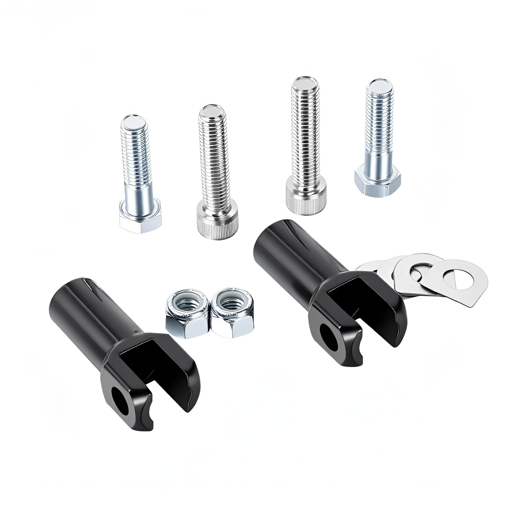 Amazon.com: HDMT Passenger Foot Peg Supports Mounts Clevis Kits