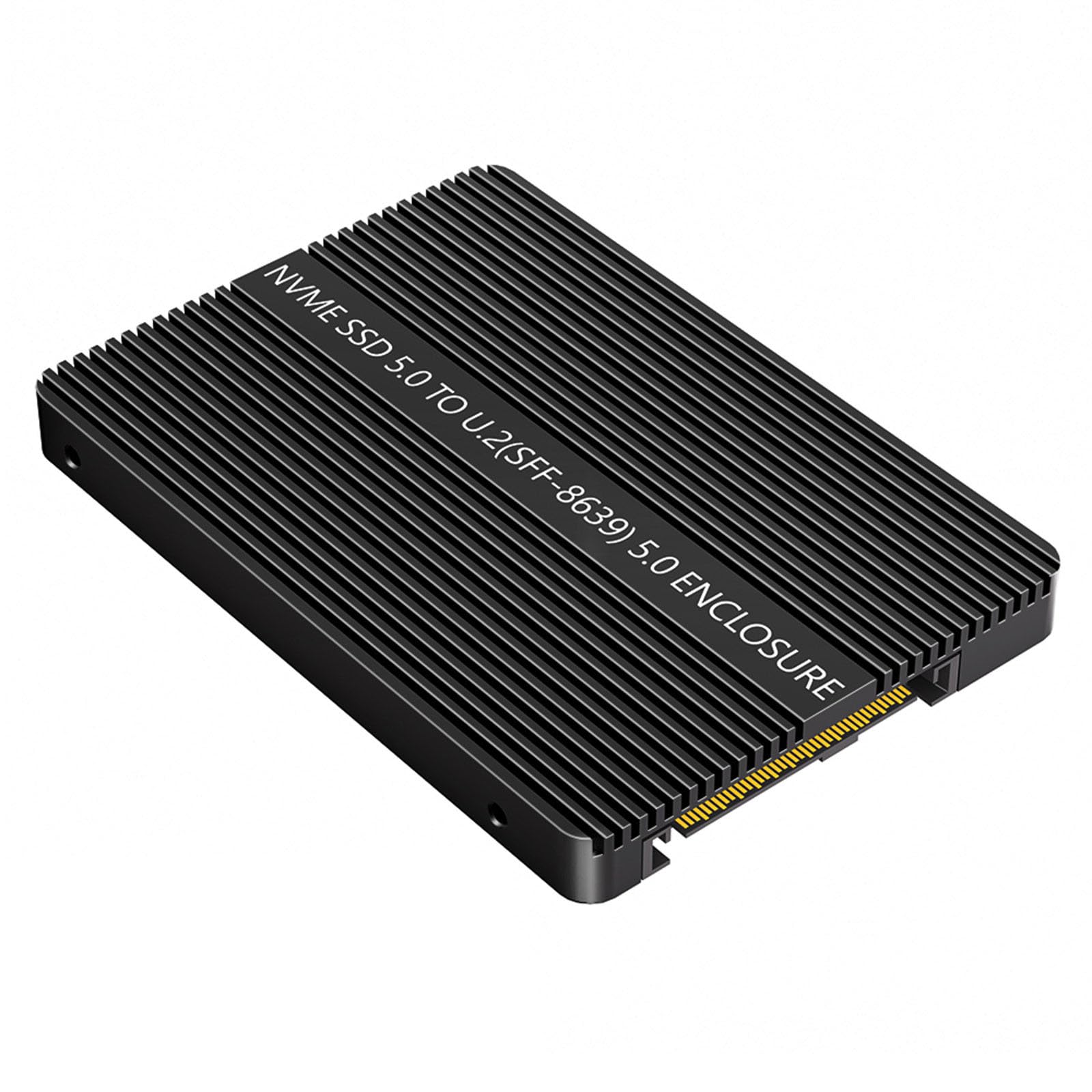 NUEAYMS Custodia Adattatore PCIe 5.0 NVMe a U.2 SFF8639 Che fornisce trasferimento Dati velocità da 32 / s per archiviazione Gioco Professionale