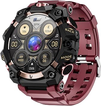 LOKMAT APPLLP 2 PRO 4G Smartwatch Touch Screen for Health Monitoring and Fitness Tracking, Independent Phone Call for Outdoor Activities, ABS+PC/Aluminum/TUP Material 2+16