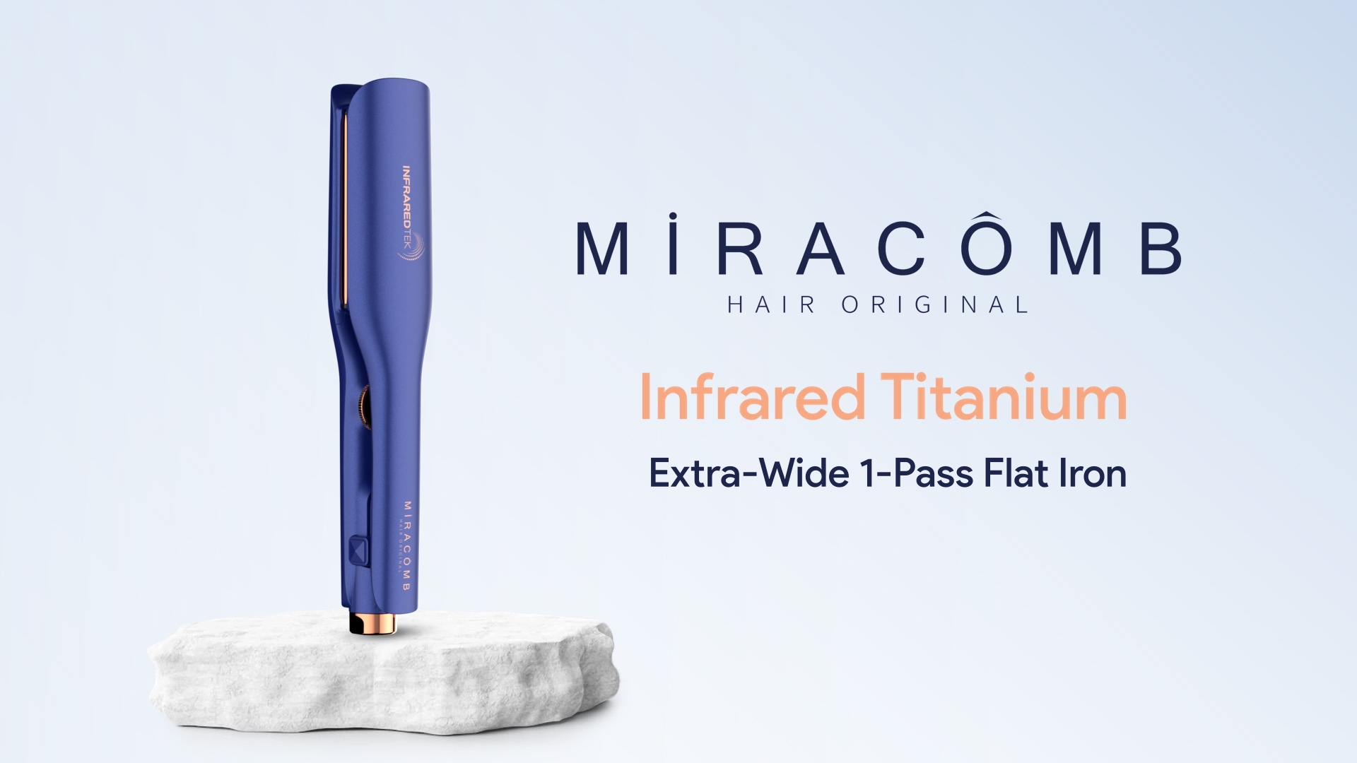 Miracomb Titanium Flat Iron Hair Straightener New/ SEALED 2022126152337718.jpg main image 2