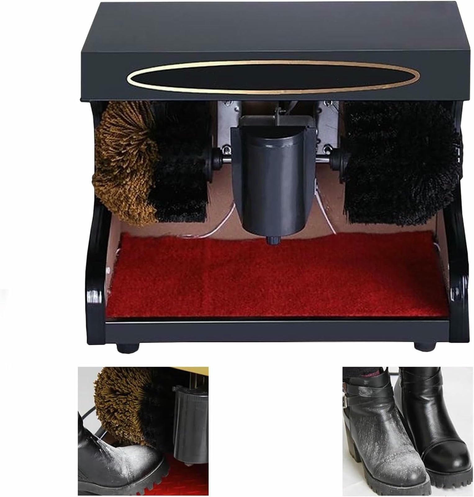 Máquina de limpieza de zapatos para el salón de entrada de hotel y recepciones