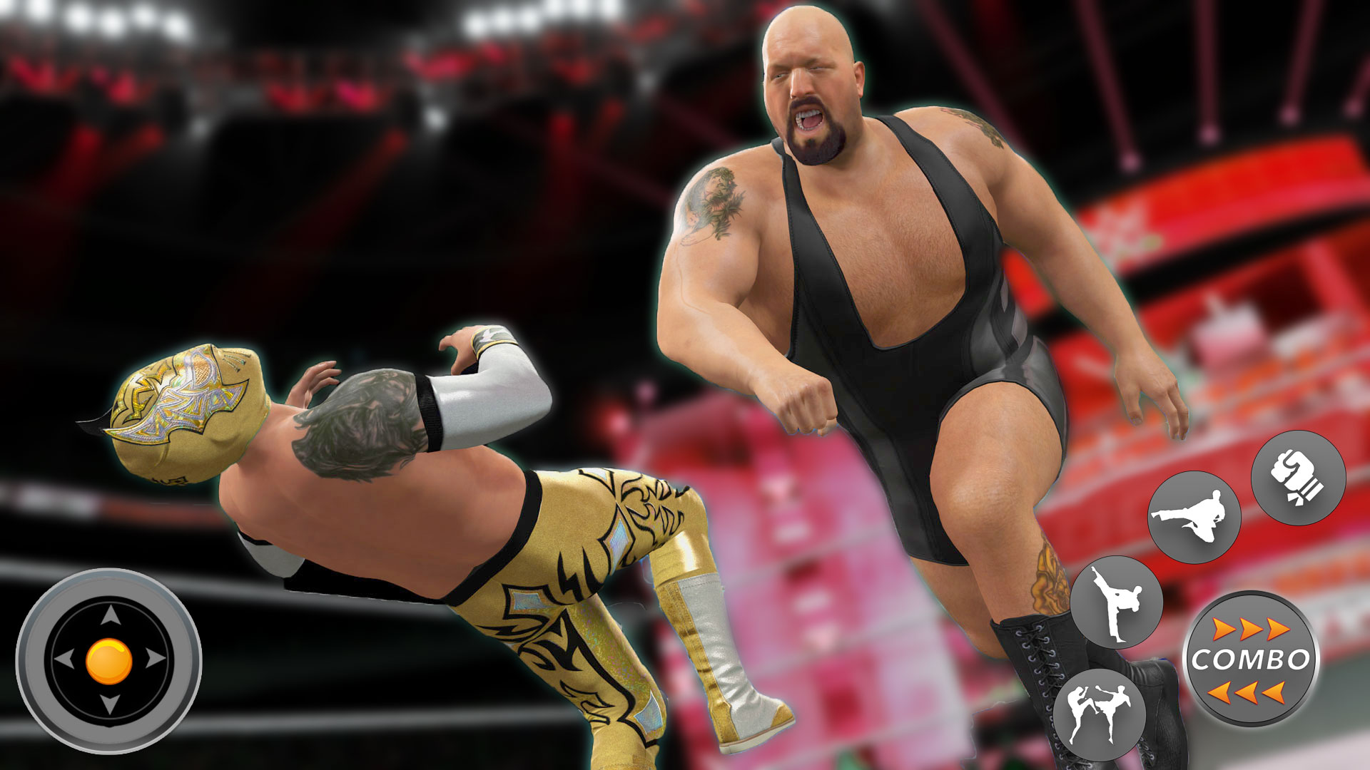 Real World Wrestling Fighting Arena Game, New Gangster Fighting