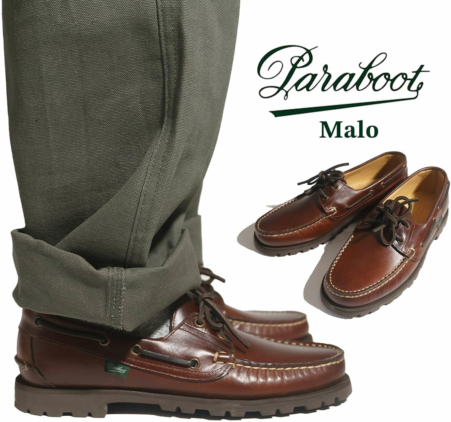 パラブーツ] マロ アメリカ Paraboot パラブーツ MALO マロ AMERICA UK7.5