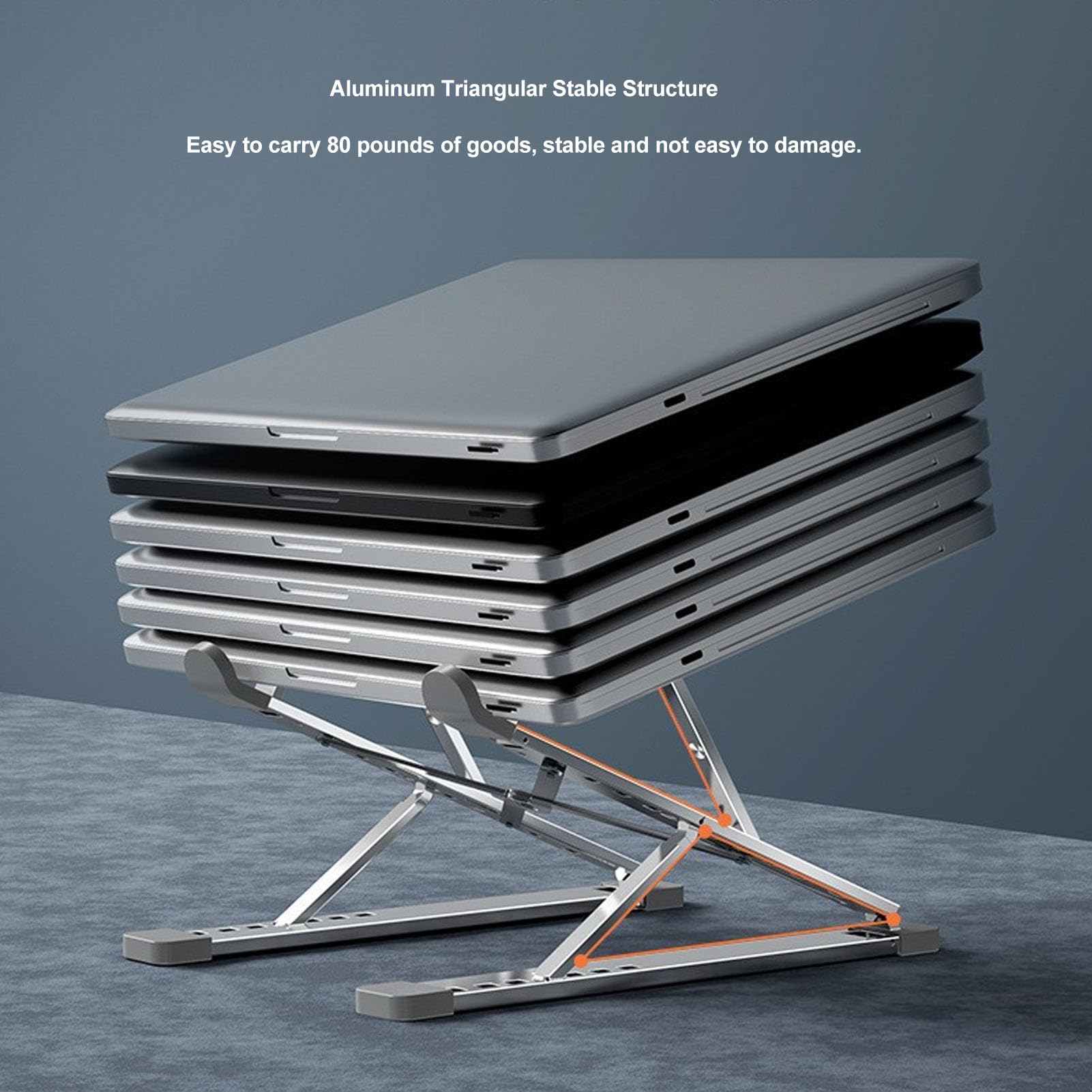 Cocoarm Soporte Ajustable para Portátil, Riser de Aluminio de Doble