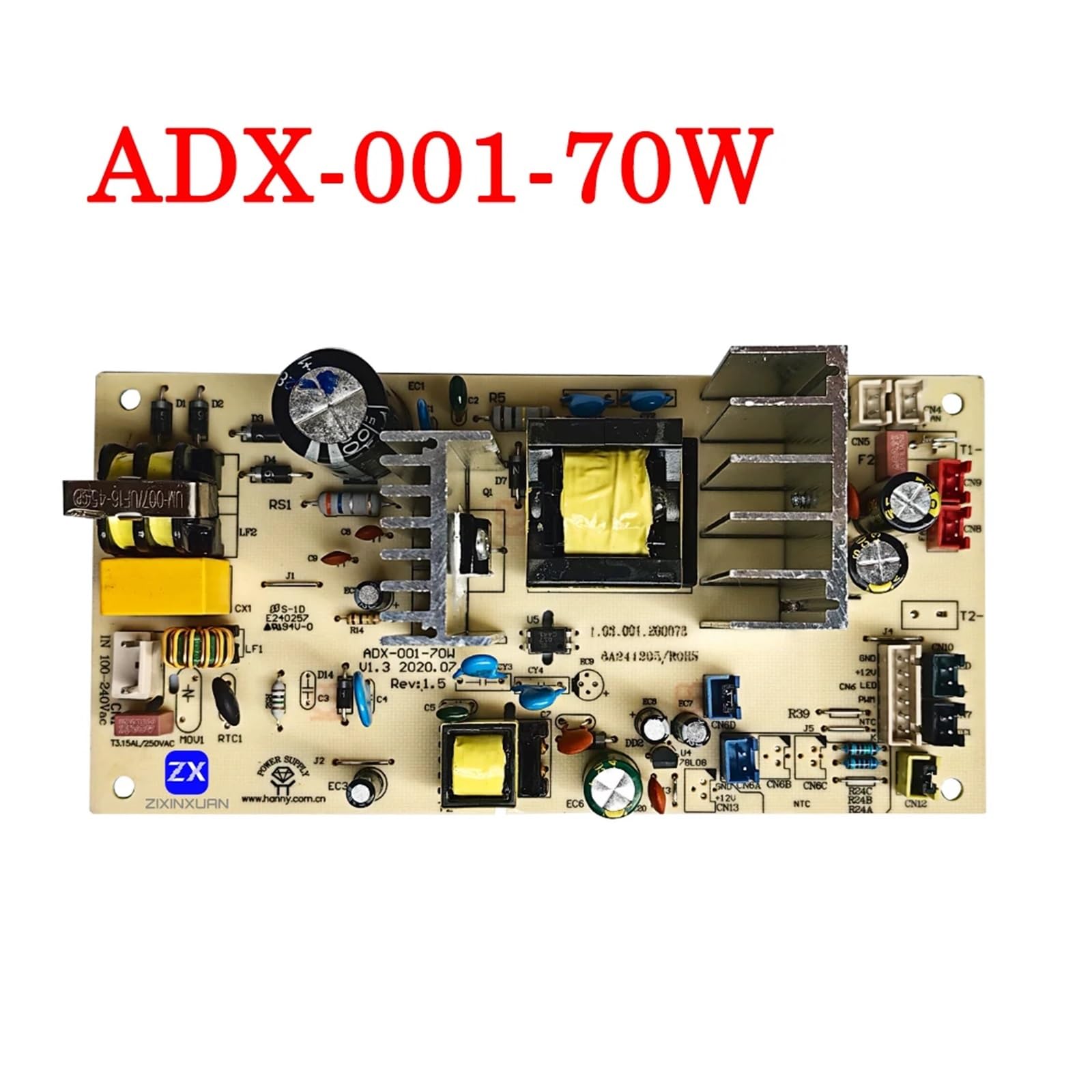Weinschrank-Stromversorgungsplatine ADX-001-70W Stromversorgungsplatine Platine Mainboard Zubehör Zigarrenschrank-Stromversorgungsplatine