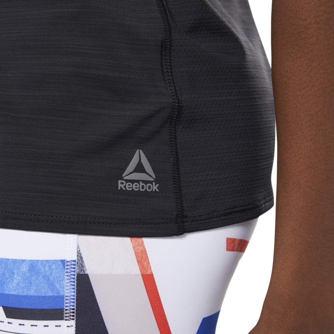 Reebok Women's Double V-Neck Activchill Tee - Image 4